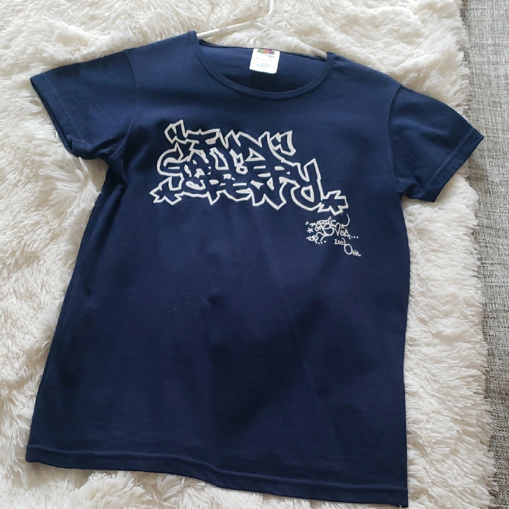 Navy Graffiti NYC T-Shirt